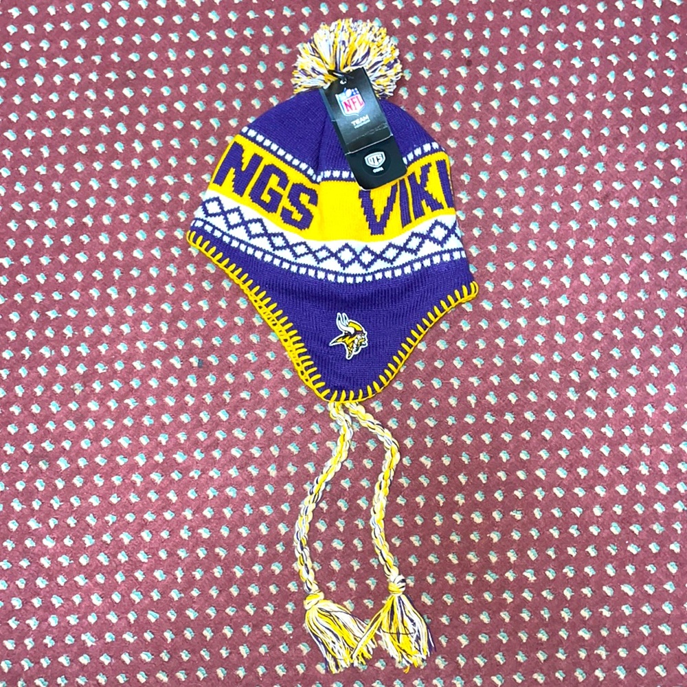 VIKINGS Winter String Beanie